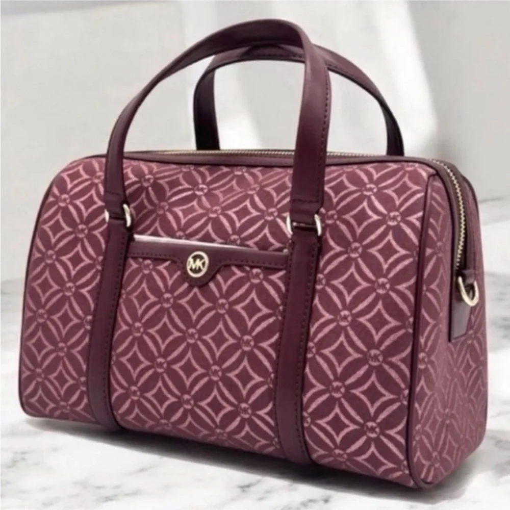 MICHAEL KORS MEDIUM DUFFLE SATCHEL CROSSBODY BAG